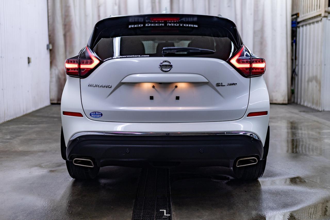 2019 Nissan Murano AWD SL Leather Roof Nav BCam Red Deer AB