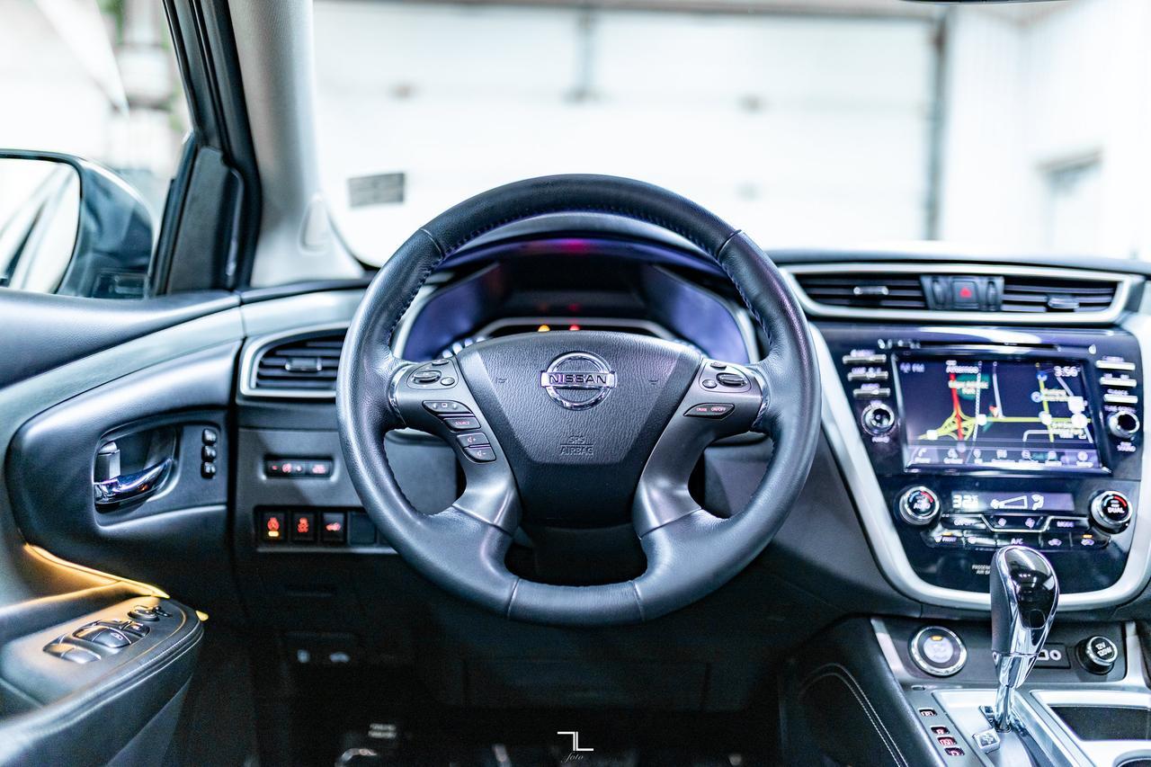 2019 Nissan Murano AWD SL Leather Roof Nav BCam Red Deer AB