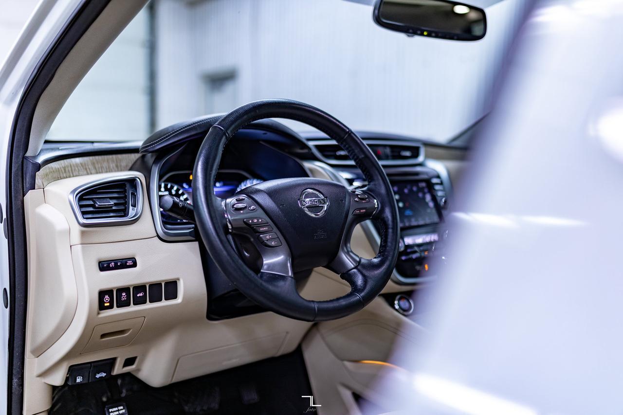 2019 Nissan Murano AWD SL Leather Roof Nav BCam Red Deer AB