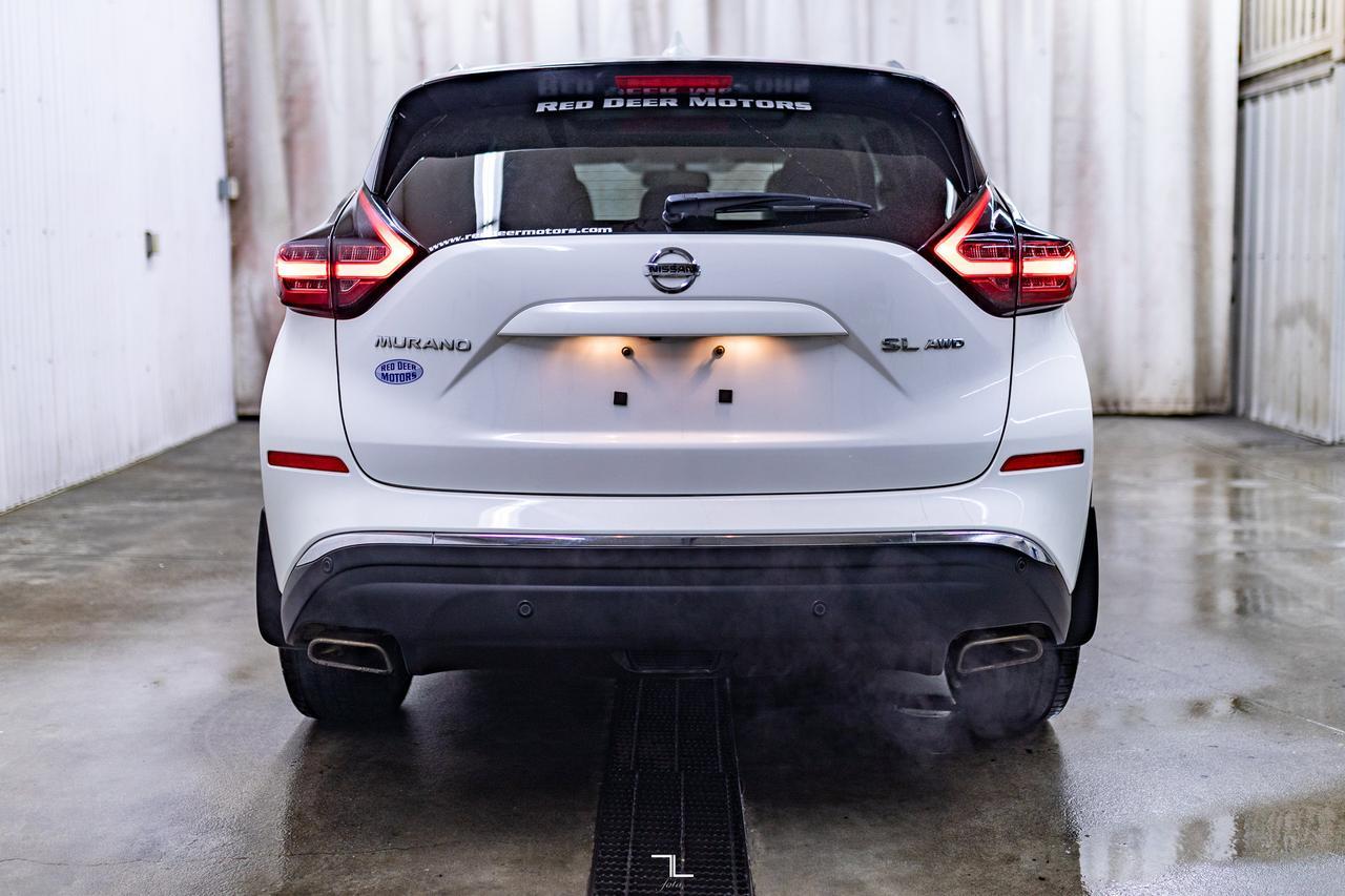 2019 Nissan Murano AWD SL Leather Roof Nav BCam Red Deer AB