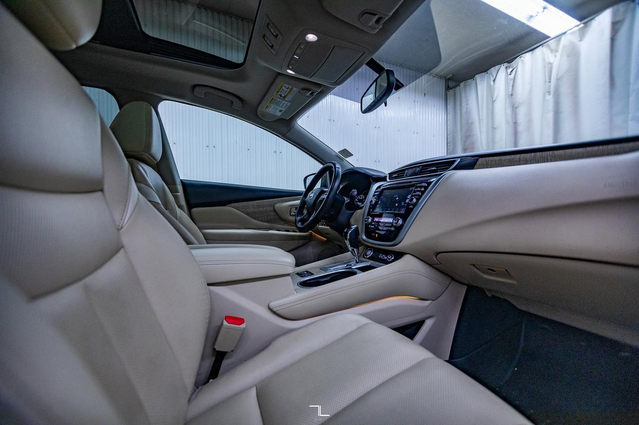 2019 Nissan Murano AWD SL Leather Roof Nav BCam Red Deer AB