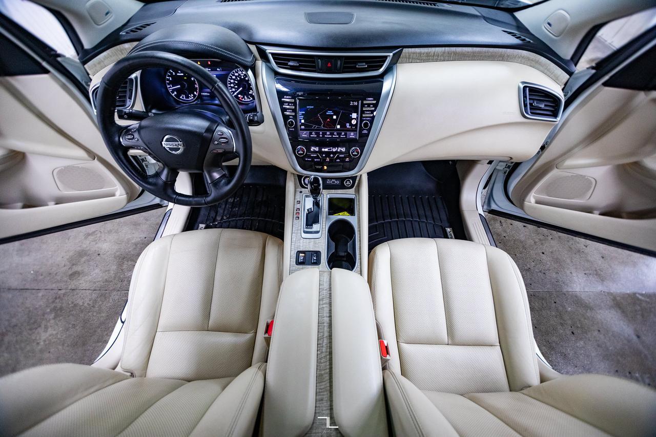 2019 Nissan Murano AWD SL Leather Roof Nav BCam Red Deer AB