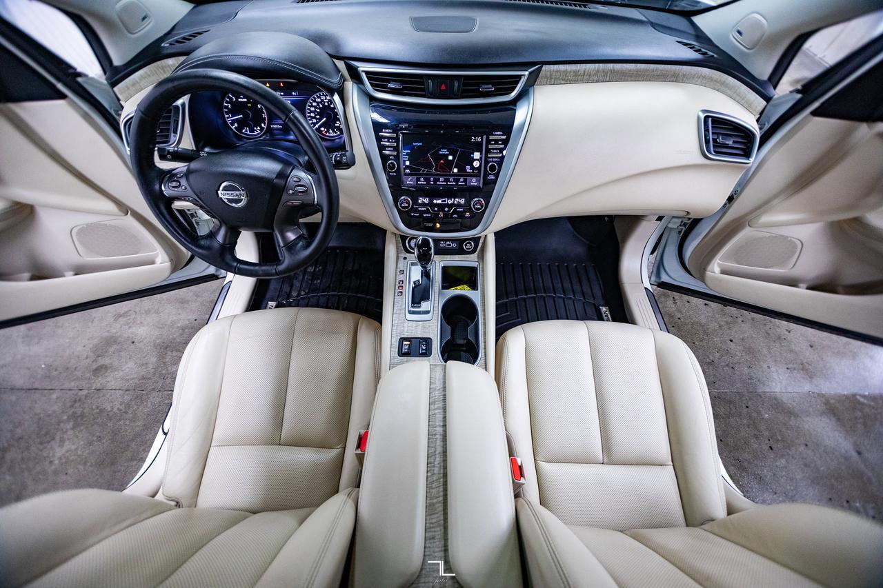 2019 Nissan Murano AWD SL Leather Roof Nav BCam Red Deer AB