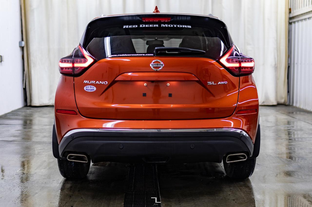 2019 Nissan Murano AWD SL Leather Roof Nav Red Deer AB
