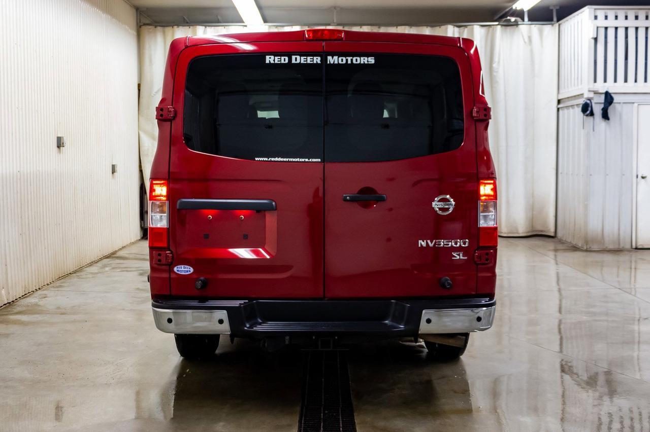 2019 Nissan NV 3500 HD SL 12 Passenger Leather Nav BCam Red Deer AB