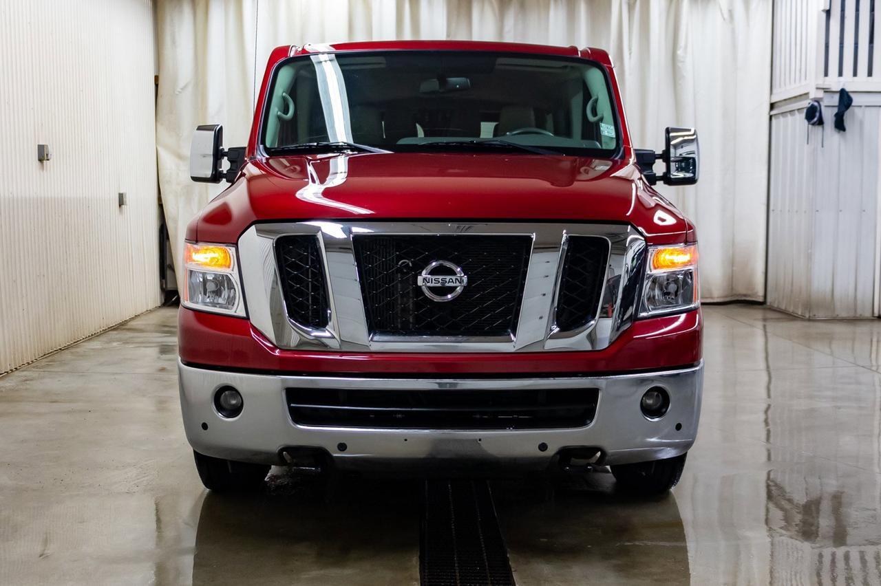 2019 Nissan NV 3500 HD SL 12 Passenger Leather Nav BCam Red Deer AB