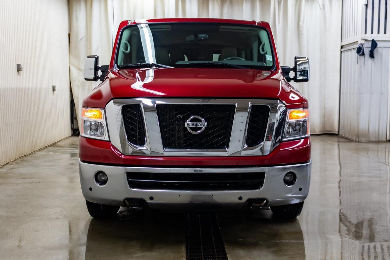2019 Nissan NV 3500 HD SL 12 Passenger Leather Nav BCam Red Deer AB
