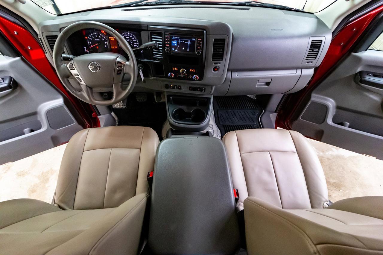 2019 Nissan NV 3500 HD SL 12 Passenger Leather Nav BCam Red Deer AB