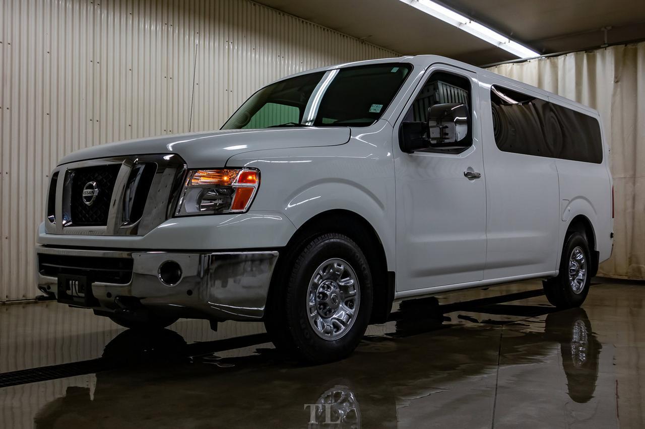 2019 Nissan NV 3500 HD SL 12 Passenger Leather Nav BCam Red Deer AB
