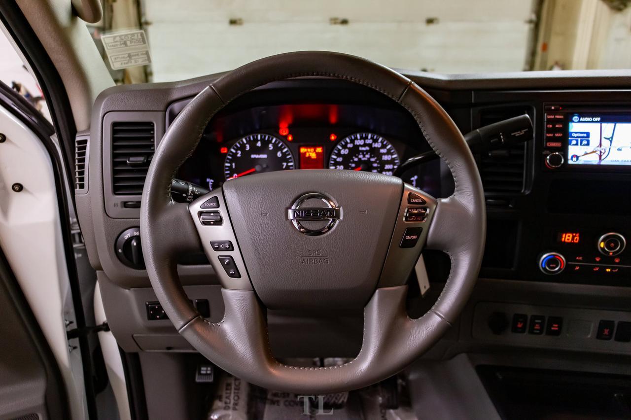 2019 Nissan NV 3500 HD SL 12 Passenger Leather Nav BCam Red Deer AB