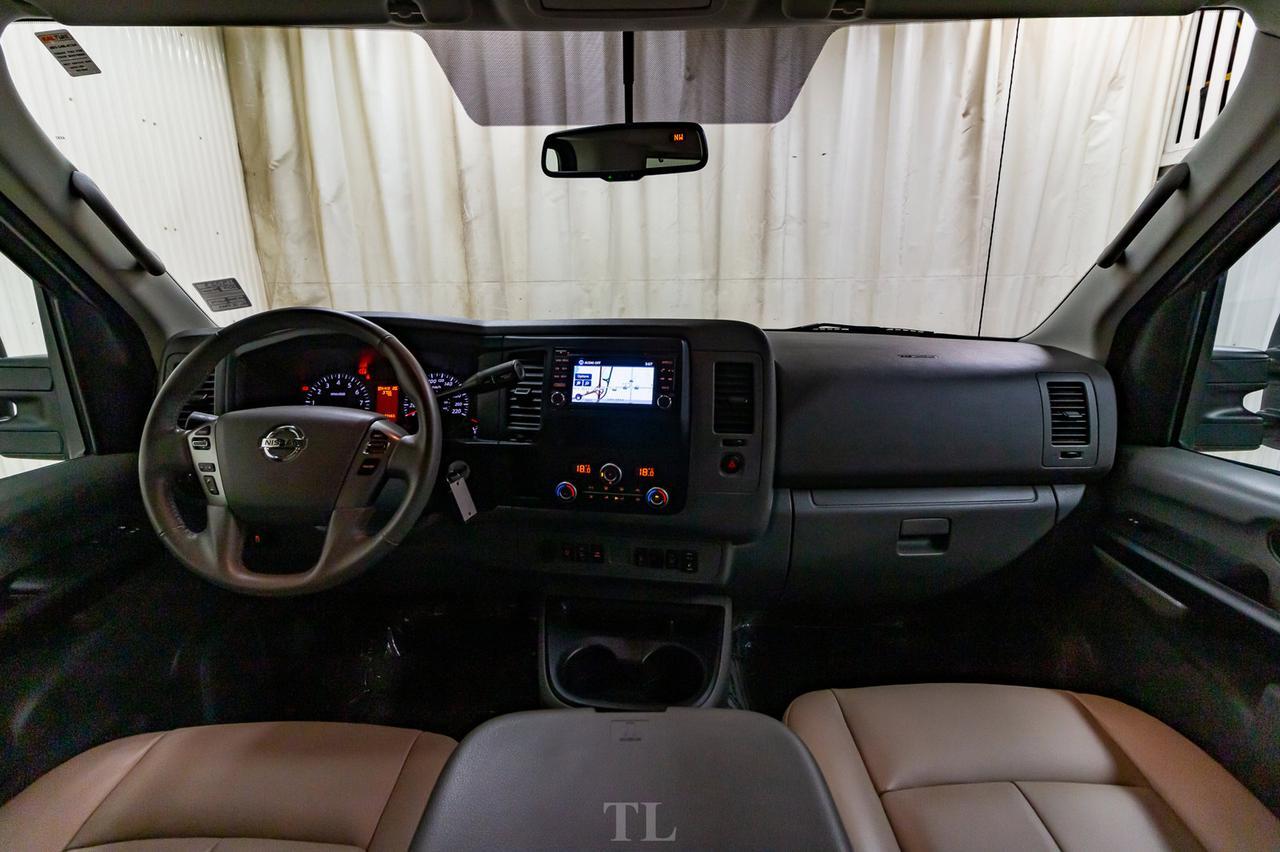 2019 Nissan NV 3500 HD SL 12 Passenger Leather Nav BCam Red Deer AB