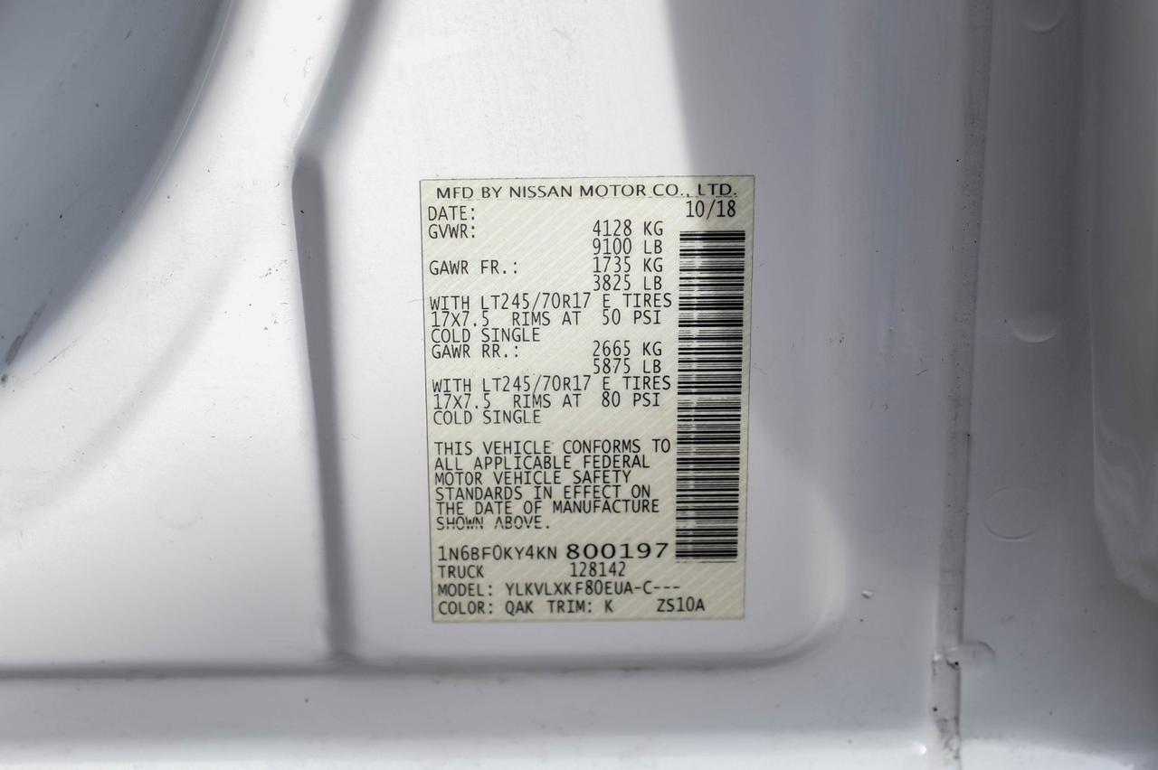 2019 Nissan NV Cargo SV Farmers Branch TX