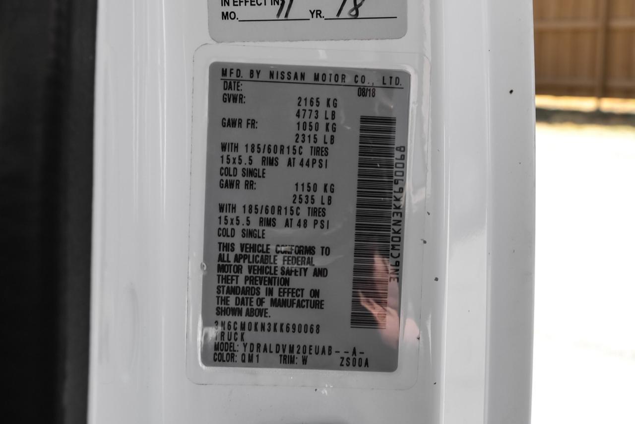 2019 Nissan NV200 Compact Cargo S Farmers Branch TX