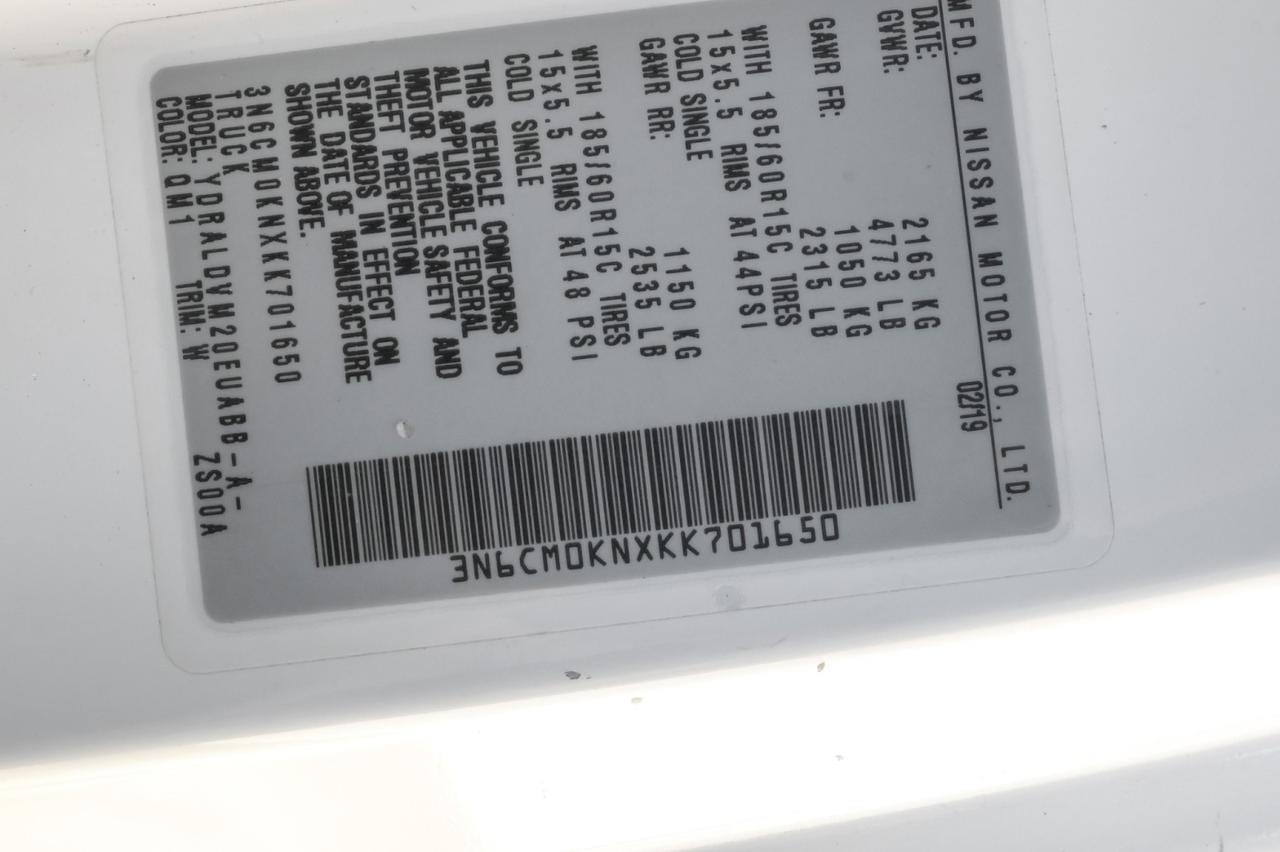 2019 Nissan NV200 Compact Cargo S Farmers Branch TX