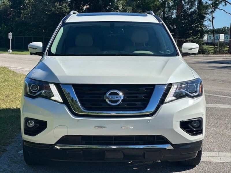 2019 Nissan PATHFINDER PLATINUM LEATHER SUNROOF LOW MILES AWD 3RD ROW SEAT FREE SHIPPING IN FLORIDA Sarasota FL
