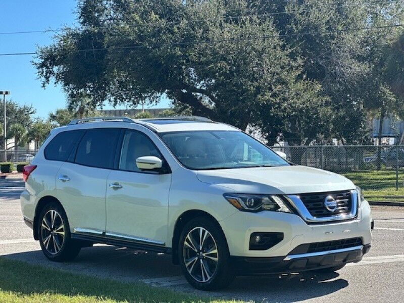 2019 Nissan PATHFINDER PLATINUM LEATHER SUNROOF LOW MILES AWD 3RD ROW SEAT FREE SHIPPING IN FLORIDA Sarasota FL