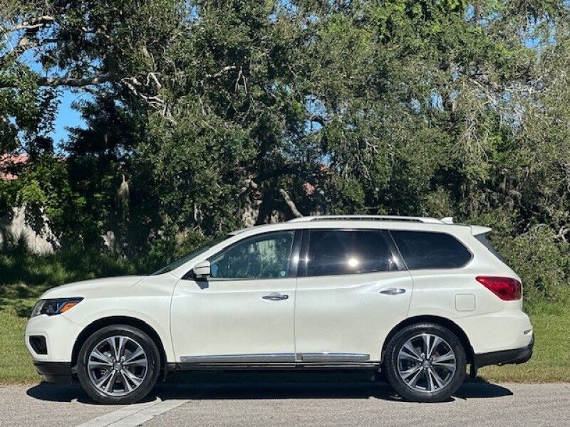 2019 Nissan PATHFINDER PLATINUM LEATHER SUNROOF LOW MILES AWD 3RD ROW SEAT FREE SHIPPING IN FLORIDA
