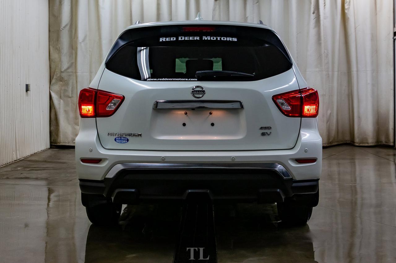 2019 Nissan Pathfinder AWD SV Nav BCam 3rd Row Seatin Red Deer AB