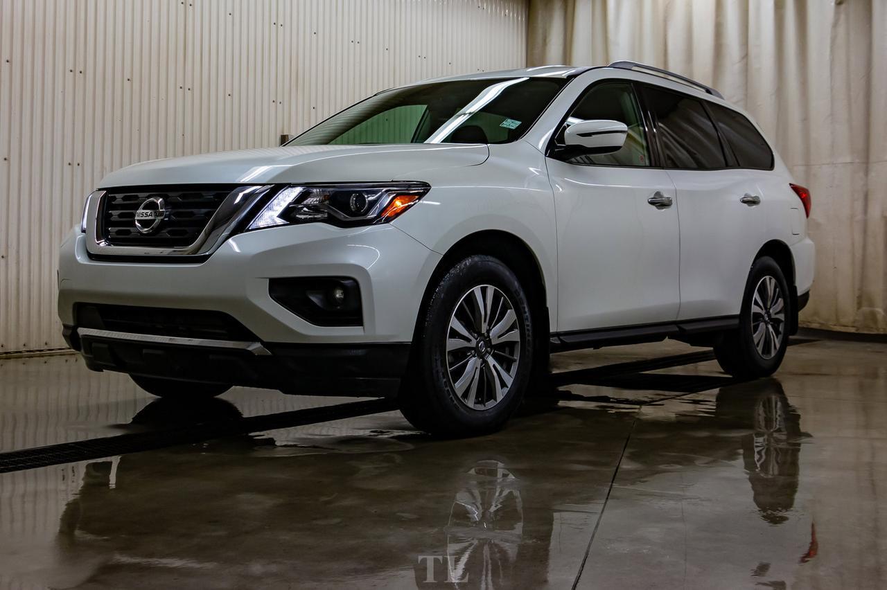 2019 Nissan Pathfinder AWD SV Nav BCam 3rd Row Seatin Red Deer AB