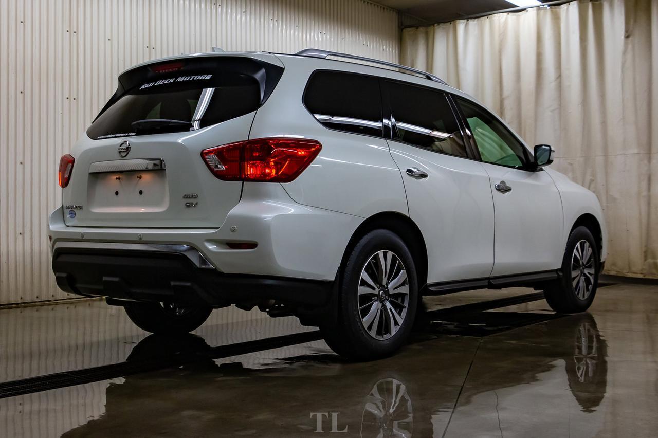 2019 Nissan Pathfinder AWD SV Nav BCam 3rd Row Seatin Red Deer AB