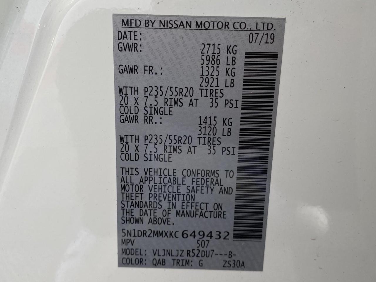 2019 Nissan Pathfinder Platinum Richmond Hill NY