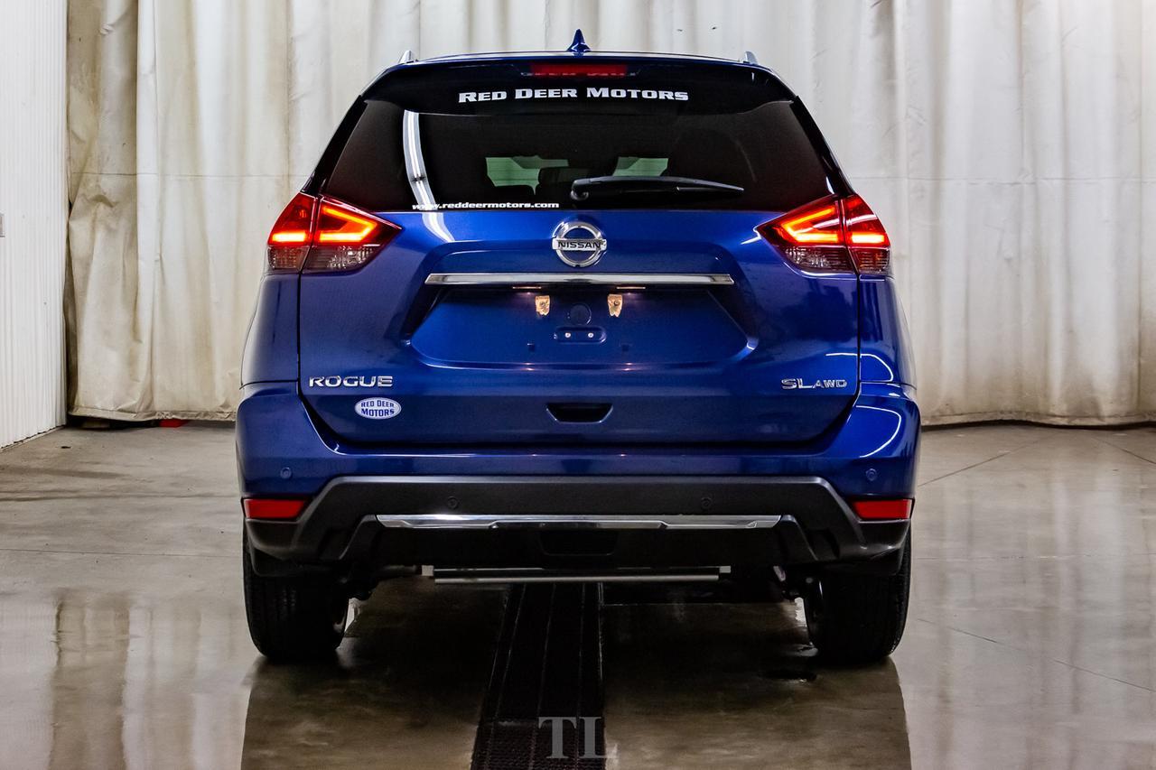 2019 Nissan Rogue AWD SL Luxury Leather Roof Nav BCam Red Deer AB