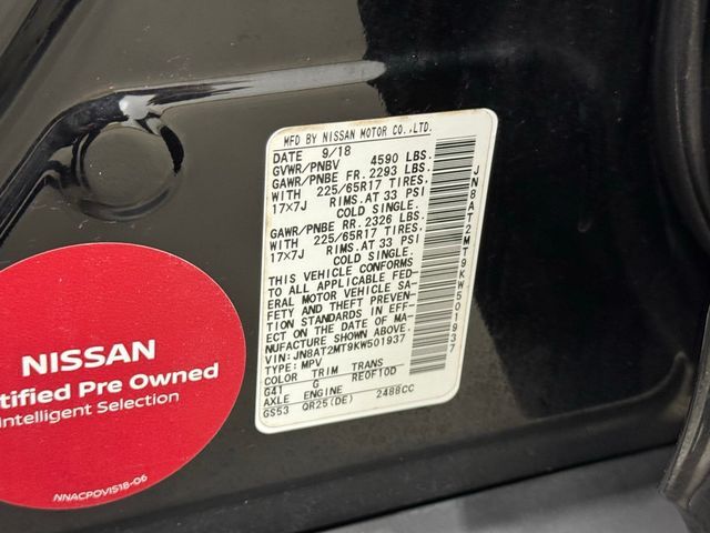 2019 Nissan Rogue SV Raleigh NC