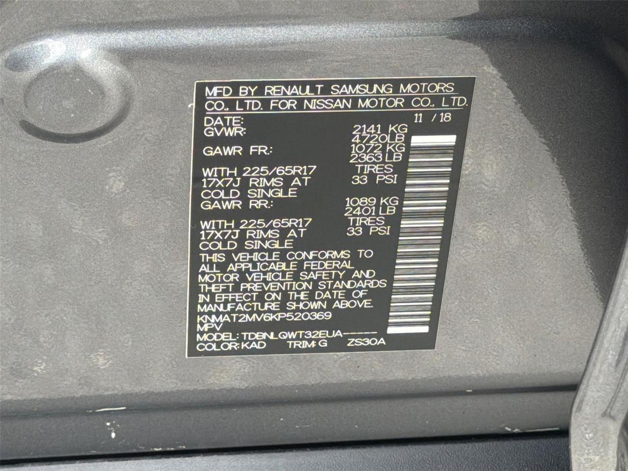 2019 Nissan Rogue SV Hagerstown MD