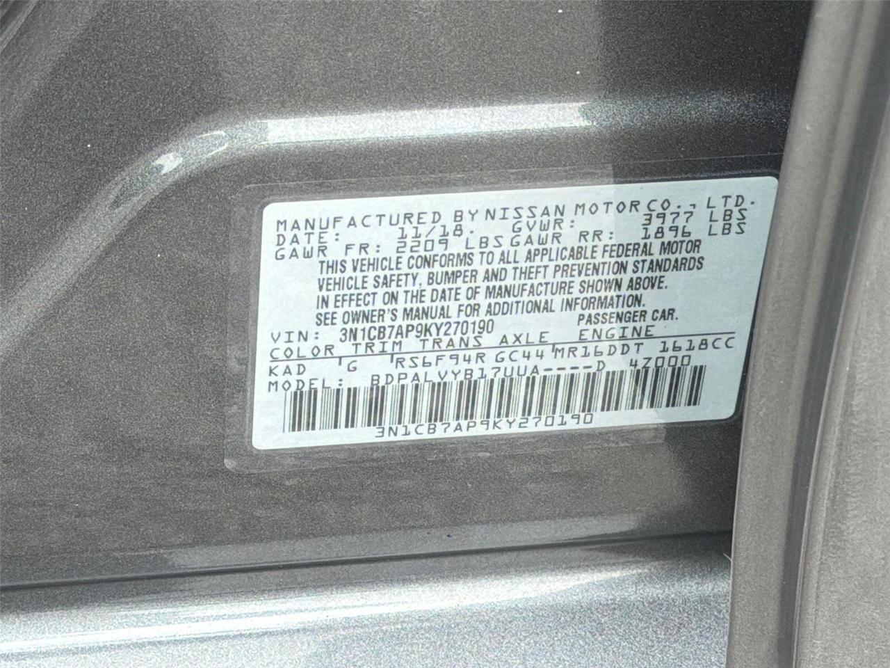 2019 Nissan Sentra NISMO Hagerstown MD