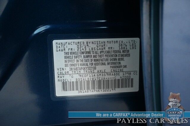 2019 Nissan Sentra SV Wasilla AK