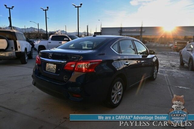 2019 Nissan Sentra SV / Automatic / Dual Climate Control / Apple CarPlay & Android Auto / Cruise Control / Bluetooth / Keyless Entry & Start / Back Up Camera / Air Conditioning / Aluminum Wheels Wasilla AK