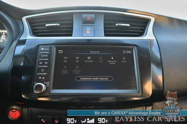 2019 Nissan Sentra SV / Automatic / Dual Climate Control / Apple CarPlay & Android Auto / Cruise Control / Bluetooth / Keyless Entry & Start / Back Up Camera / Air Conditioning / Aluminum Wheels Wasilla AK