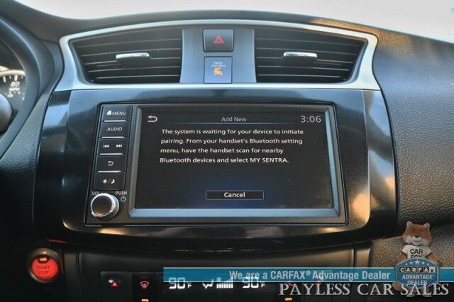 2019 Nissan Sentra SV / Automatic / Dual Climate Control / Apple CarPlay & Android Auto / Cruise Control / Bluetooth / Keyless Entry & Start / Back Up Camera / Air Conditioning / Aluminum Wheels Anchorage AK 2019 Nissan Sentra SV / Automatic / Dual Climate Control / Apple CarPlay & Android Auto / Cruise Control / Bluetooth / Keyless Entry & Start / Back Up Camera / Air Conditioning / Aluminum Wheels Anchorage AK