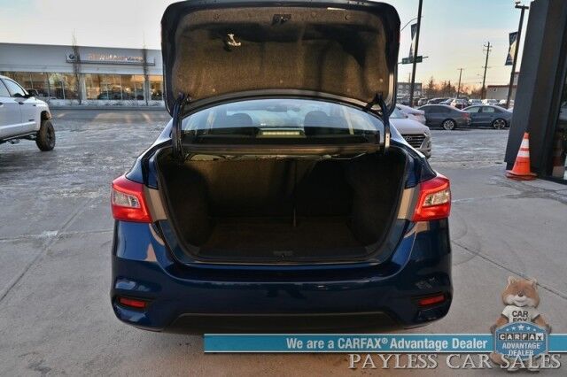 2019 Nissan Sentra SV / Automatic / Dual Climate Control / Apple CarPlay & Android Auto / Cruise Control / Bluetooth / Keyless Entry & Start / Back Up Camera / Air Conditioning / Aluminum Wheels Anchorage AK 2019 Nissan Sentra SV / Automatic / Dual Climate Control / Apple CarPlay & Android Auto / Cruise Control / Bluetooth / Keyless Entry & Start / Back Up Camera / Air Conditioning / Aluminum Wheels Anchorage AK