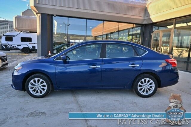 2019 Nissan Sentra SV / Automatic / Dual Climate Control / Apple CarPlay & Android Auto / Cruise Control / Bluetooth / Keyless Entry & Start / Back Up Camera / Air Conditioning / Aluminum Wheels