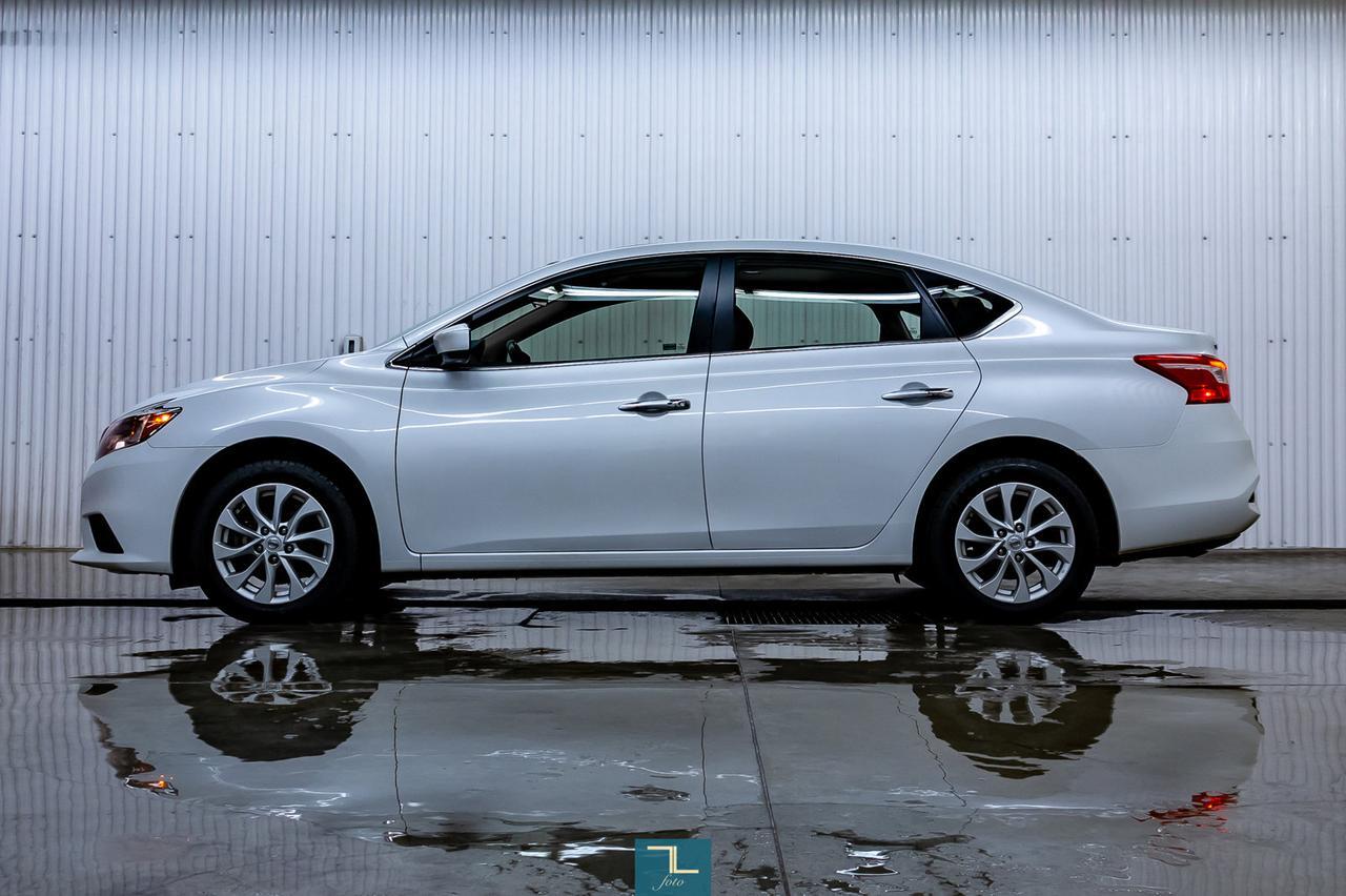 2019 Nissan Sentra SV Roof BCam Heated Seats Red Deer AB