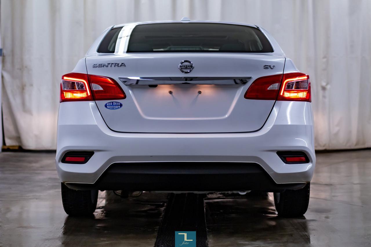 2019 Nissan Sentra SV Roof BCam Heated Seats Red Deer AB