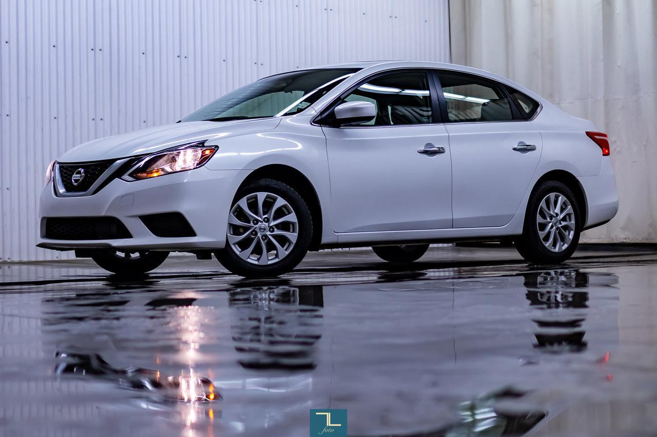 2019 Nissan Sentra SV Roof BCam Heated Seats Red Deer AB