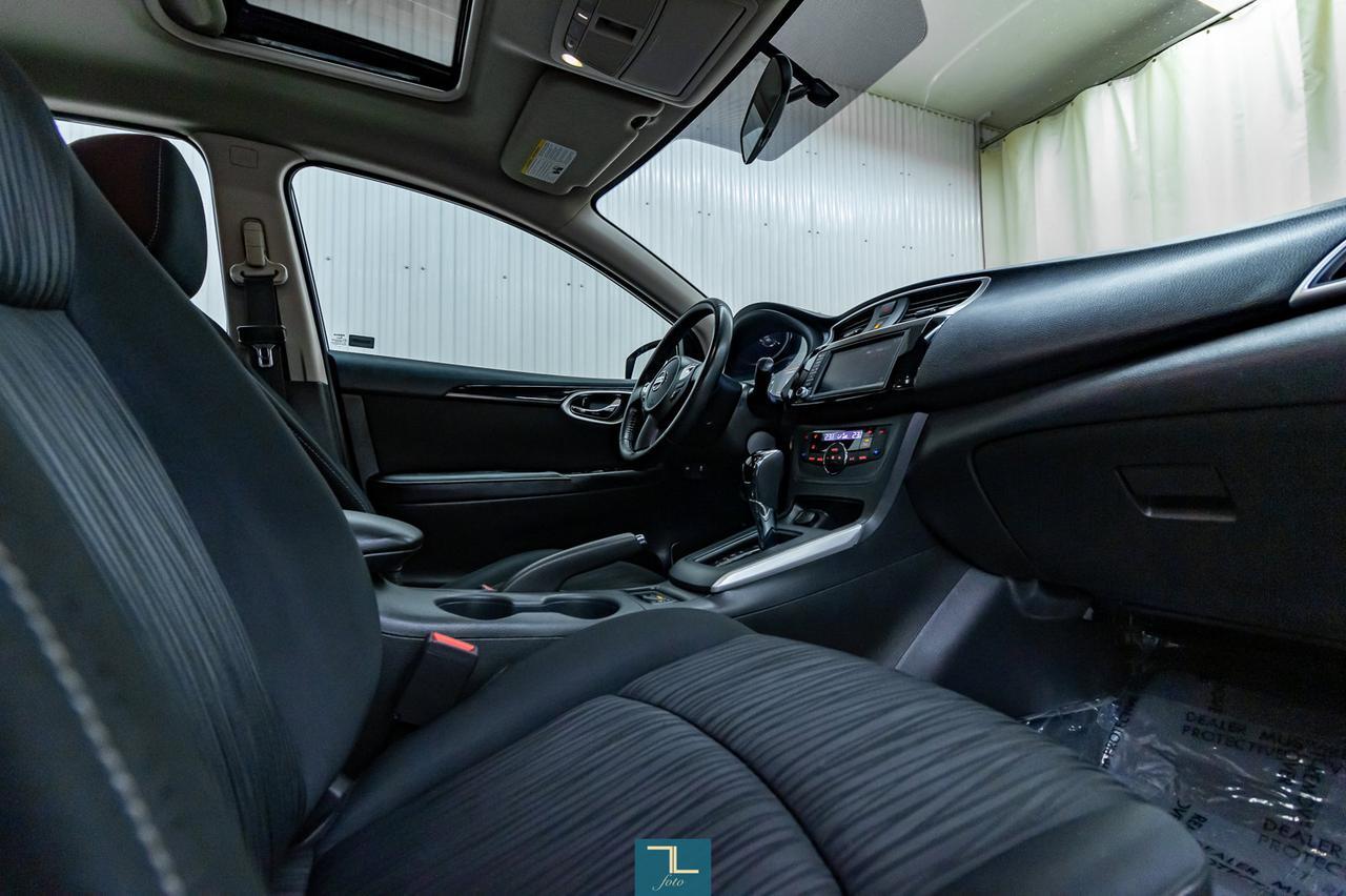 2019 Nissan Sentra SV Roof BCam Heated Seats Red Deer AB