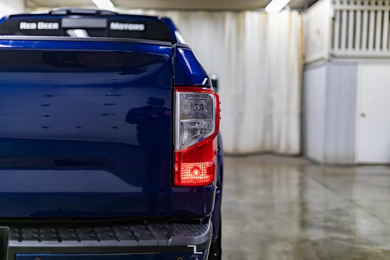 2019 Nissan Titan 4x4 Crew Cab Pro-4X Nav BCam 6" Lift Red Deer AB