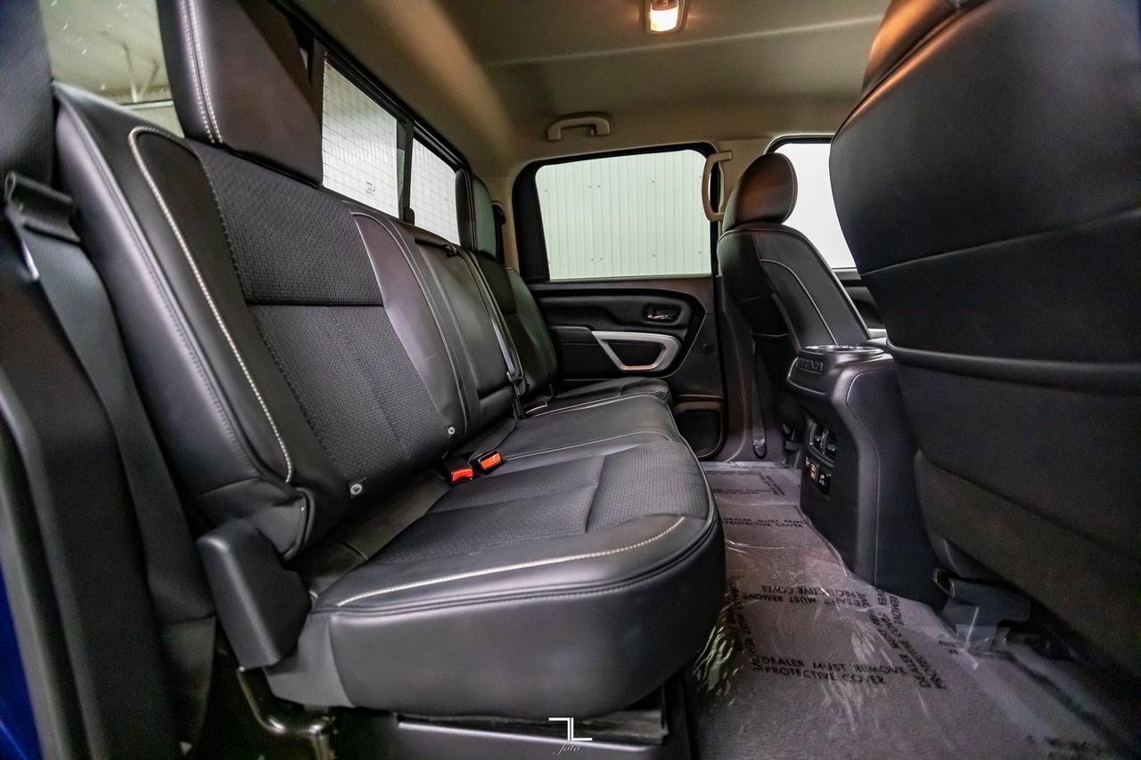 2019 Nissan Titan 4x4 Crew Cab Pro-4X Nav BCam 6" Lift Red Deer AB