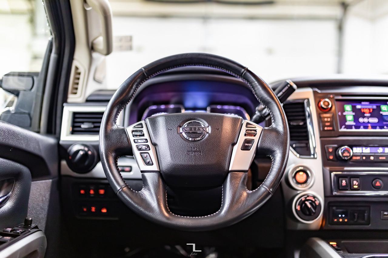 2019 Nissan Titan 4x4 Crew Cab Pro-4X Nav BCam 6" Lift Red Deer AB