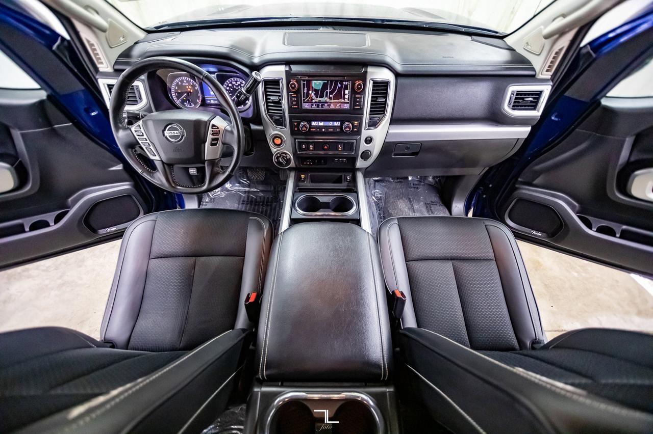 2019 Nissan Titan 4x4 Crew Cab Pro-4X Nav BCam 6" Lift Red Deer AB