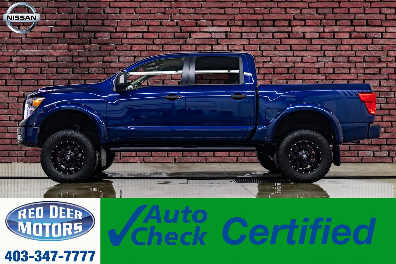 2019 Nissan Titan 4x4 Crew Cab Pro-4X Nav BCam 6" Lift
