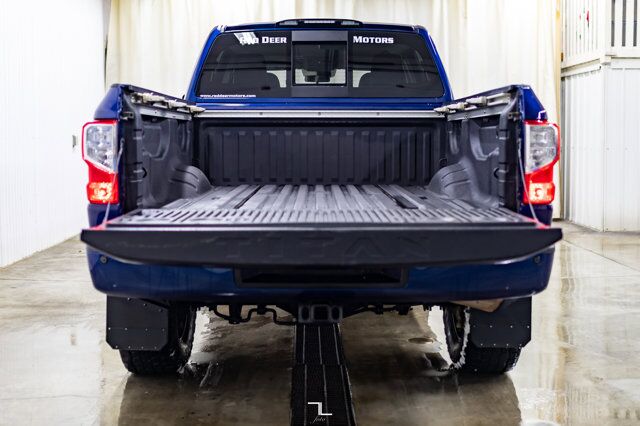 2019 Nissan Titan 4x4 Crew Cab Pro-4X Nav BCam 6&quot; Lift Red Deer AB