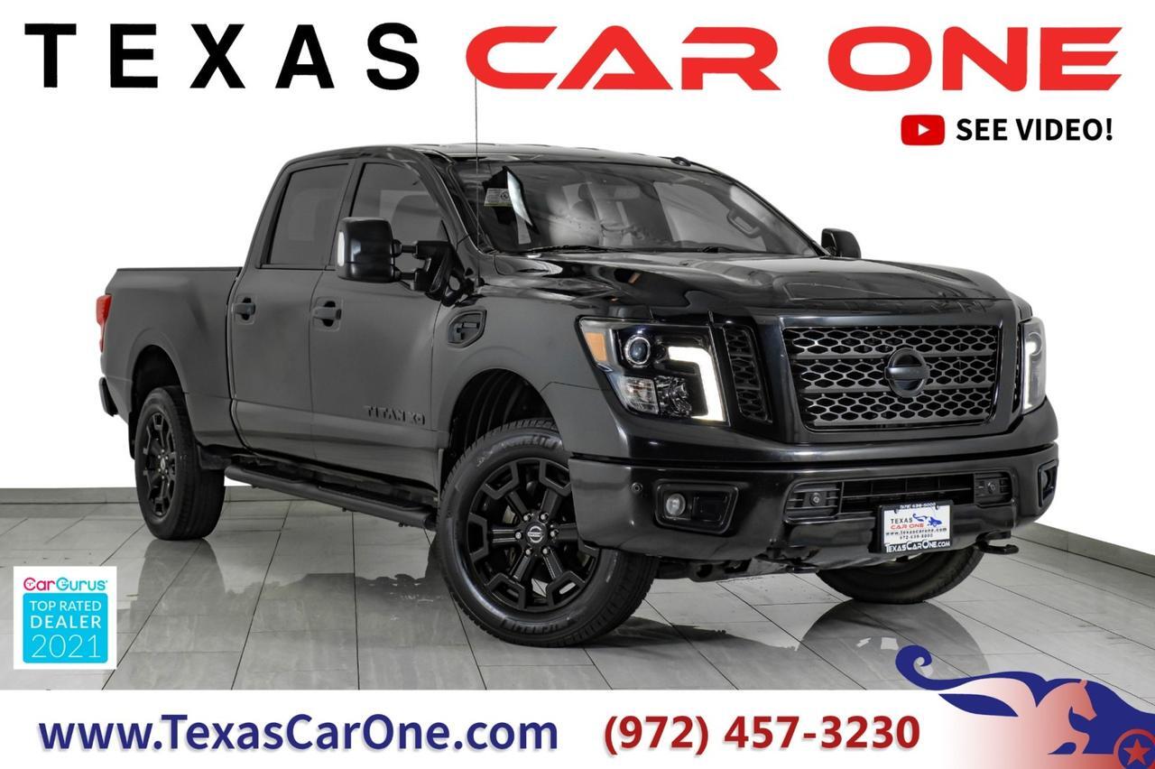 2019 Nissan Titan XD SL CREW CAB 4WD AUTOMATIC BLIND SPOT ASSIST NAVIGATION LEATHER H