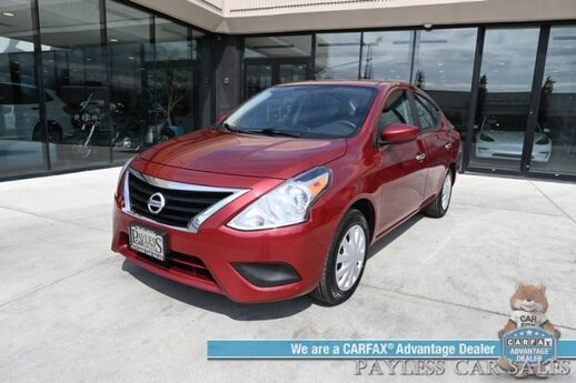 2019 Nissan Versa SV / Automatic / Power Locks, Windows & Mirror / Bluetooth / Backup Camera / Air Conditioning / Cruise Control / Aux & USB Inputs / Keyless Entry / New Tires / 39 MPG Anchorage AK