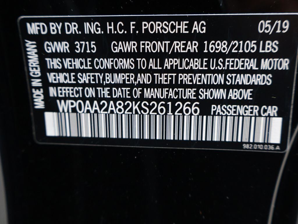 2019 Porsche 718 Cayman San Clemente CA