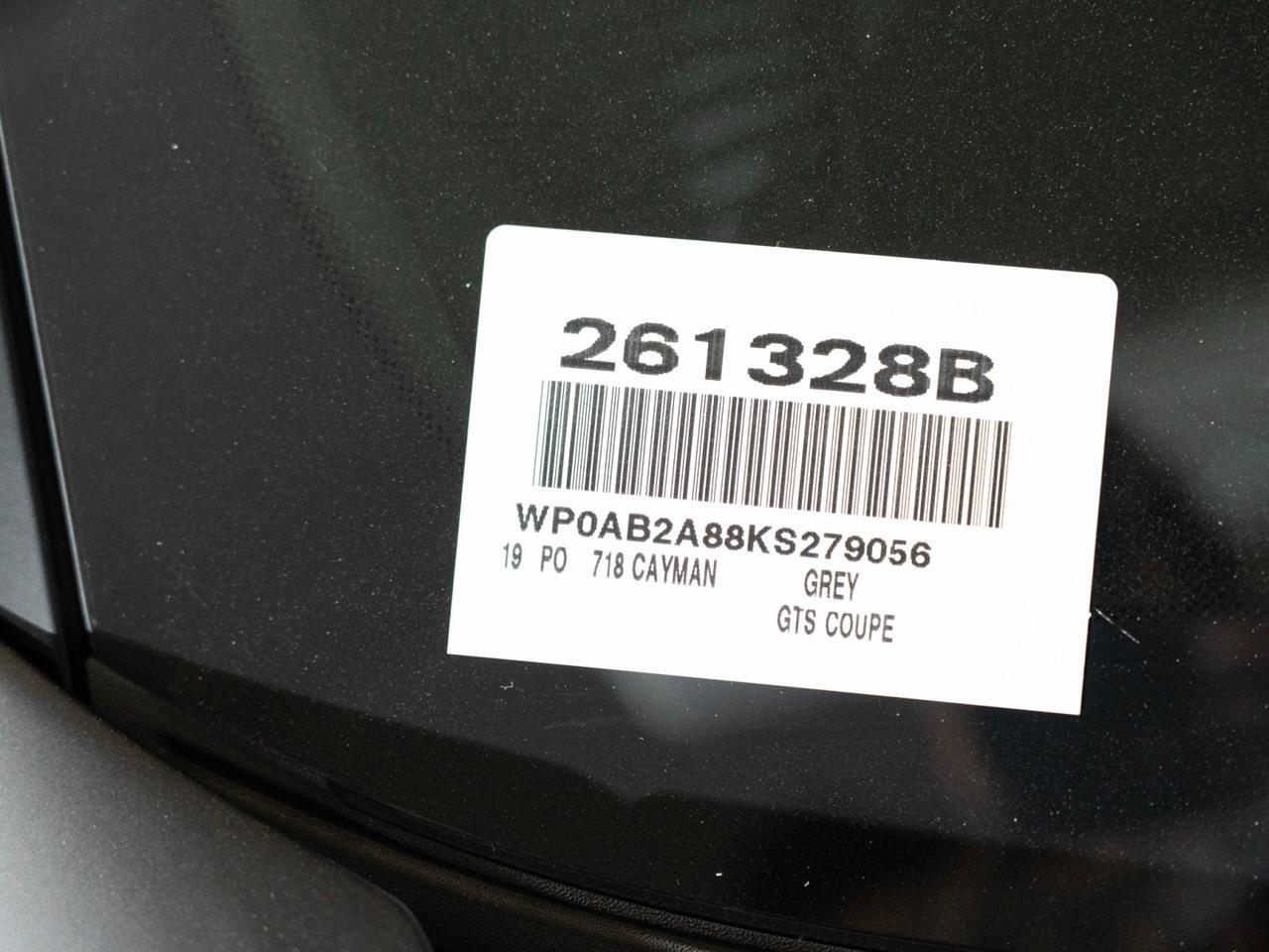2019 Porsche 718 Cayman GTS Pompano Beach FL