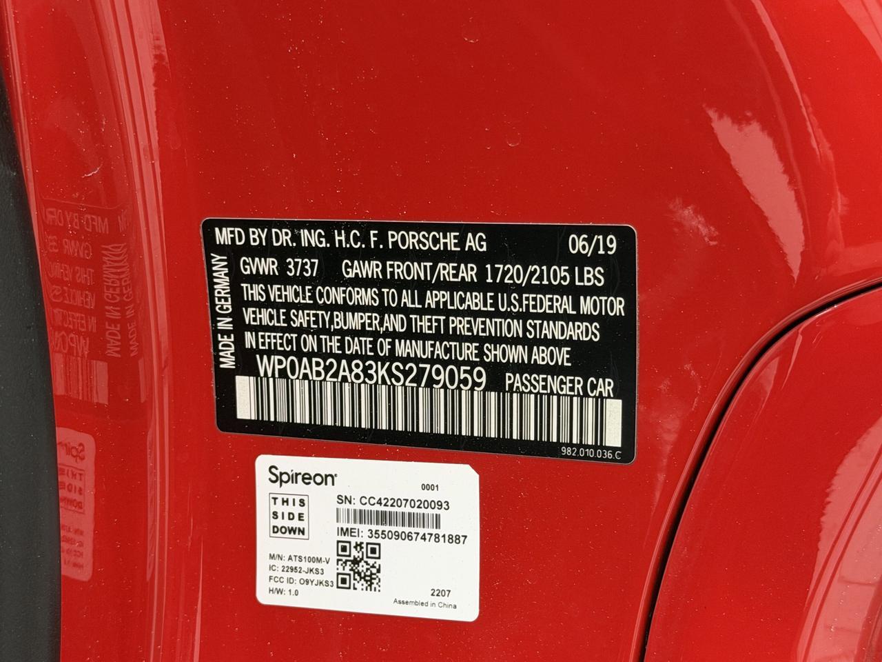 2019 Porsche 718 Cayman S Newark DE